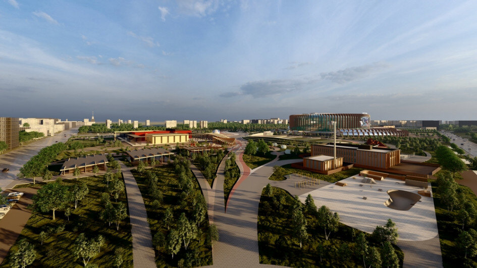 Концепция будущего парка. Фото «СКА Арена»