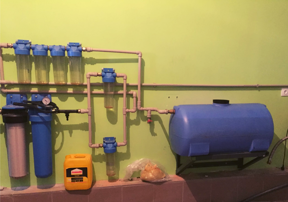 система фильтрации для удаление марганца из воды