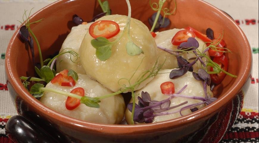 Белорусские картофельные клёцки