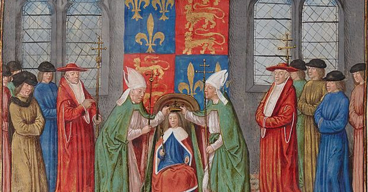 Коронация Генриха во Франции