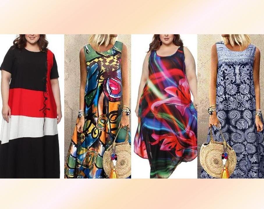 Свободные платья для любого возраста