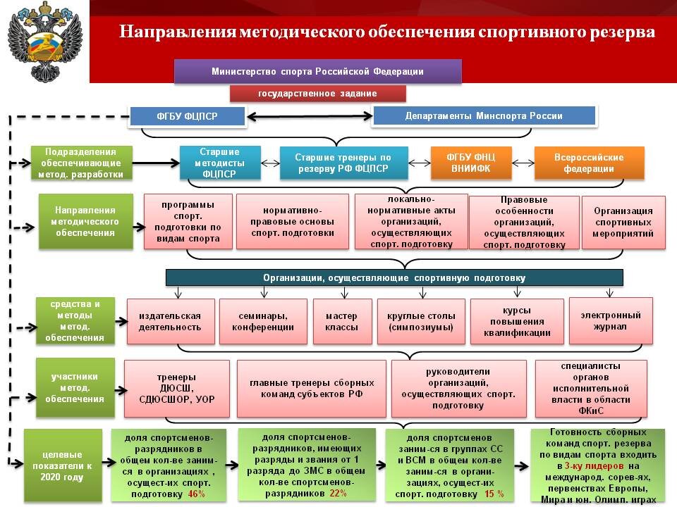 Научные направления в российской федерации. Министерство спорта РФ структура и полномочия. Структура управления спортивной организации. Функции Министерства спорта РФ. Система управления физической культурой и спортом.