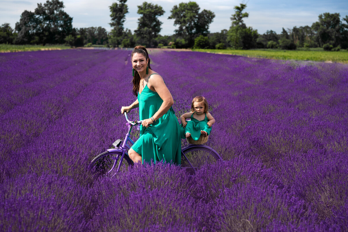 Лавандовое поле, Словакия