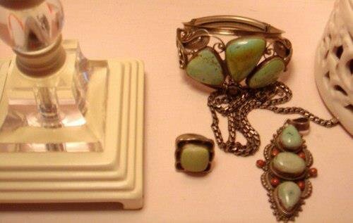 Украшения с бирюзой. Фото: Женщина после 50