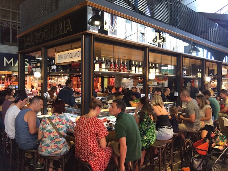 Фото рынка Бокерия в Барселоне. Источник https://www.gastronomistas.com/