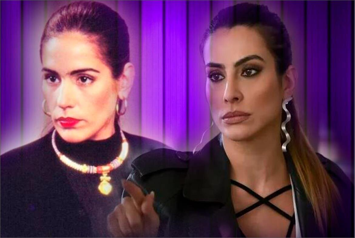 Коллаж автора - Глория Пирес и Клео Пирес, листайте далее