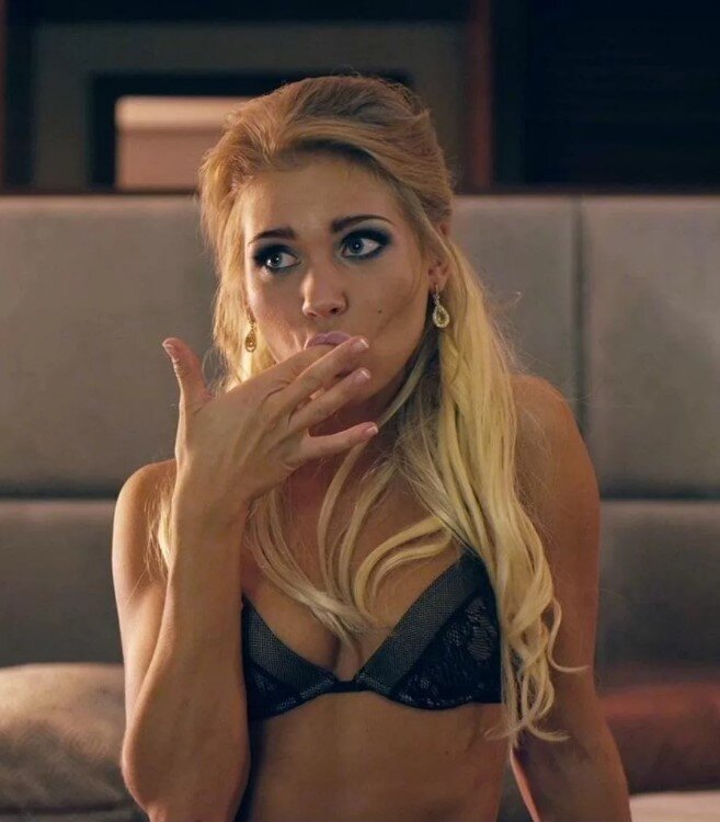 Кристина Асмус на съемках