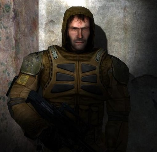 Волк. Фотопринт из игры "Тени Чернобыля"