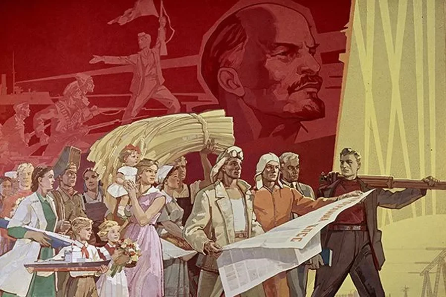 Социалистический реализм (Соцреализм) СССР. Коммунистические плакаты. Коммунистическое общество. Коммунистическое общество будущего.