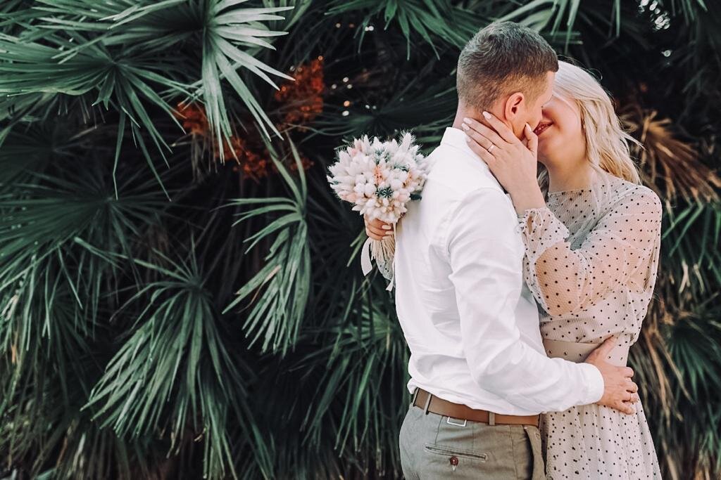 Букет невесты из сухоцветов