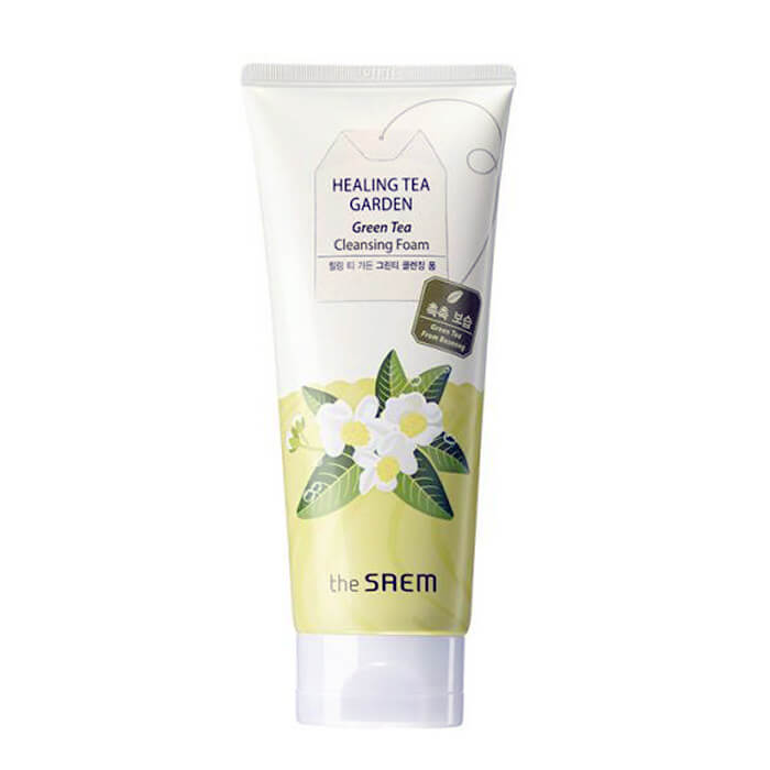 The Saem Garden Healing Tea Garden Green Tea Cleansing Foam