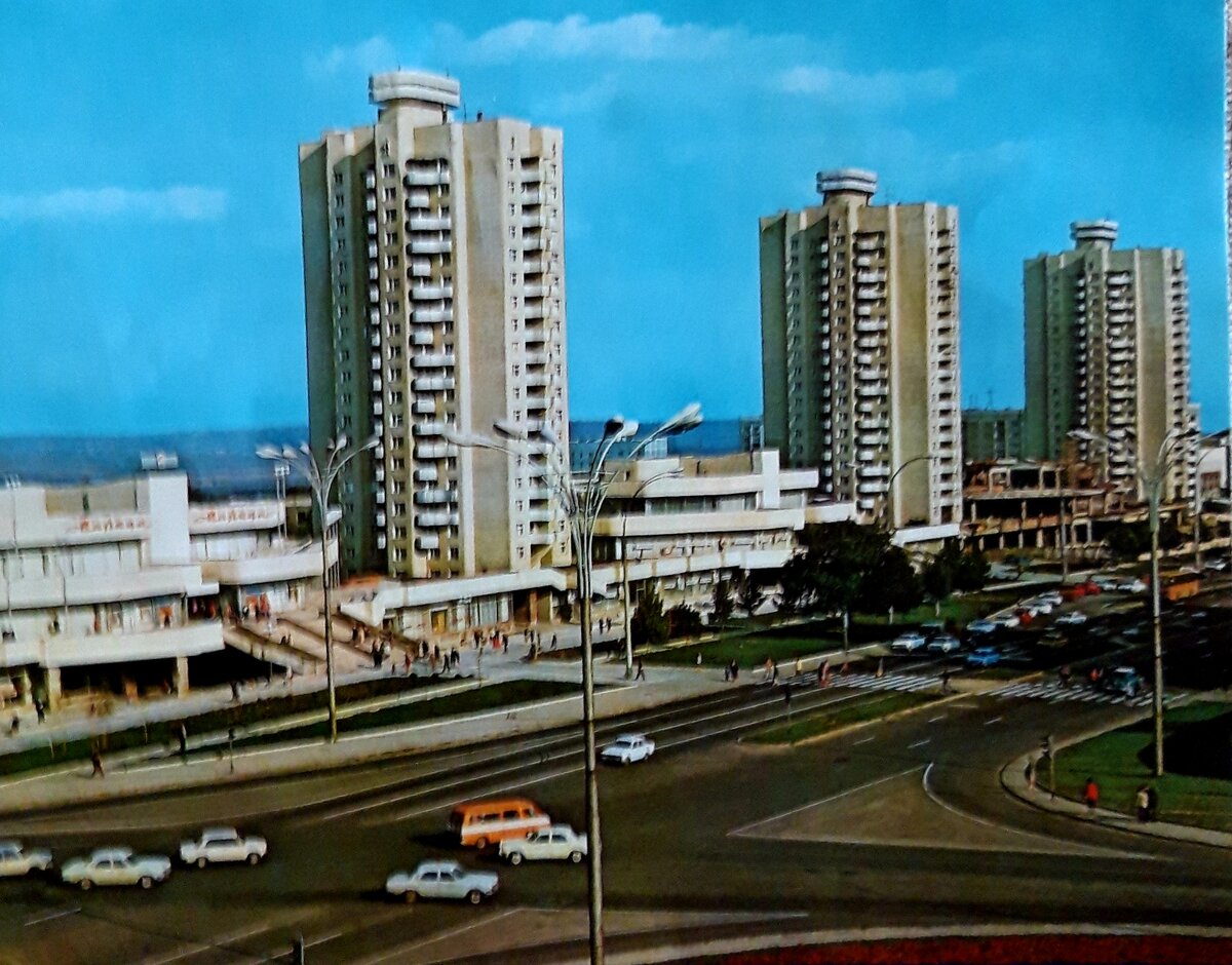 Кишинев. Проспект Мира. Молдавия