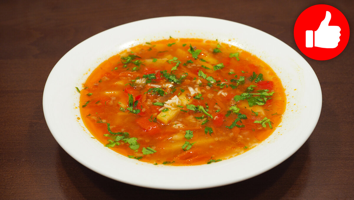 Суп с фаршем в мультиварке на первое