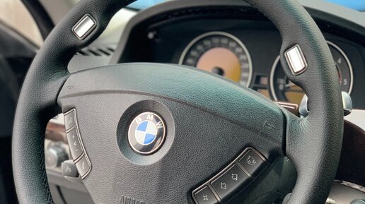 BMW E65 E66 745i 750i Steering Wheel Airbag Removal e65 - YouTube