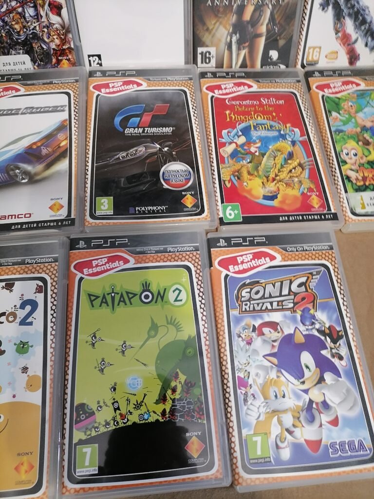 Игр по Soniic - много не бывает, для каждого найдется свое место на полочке 