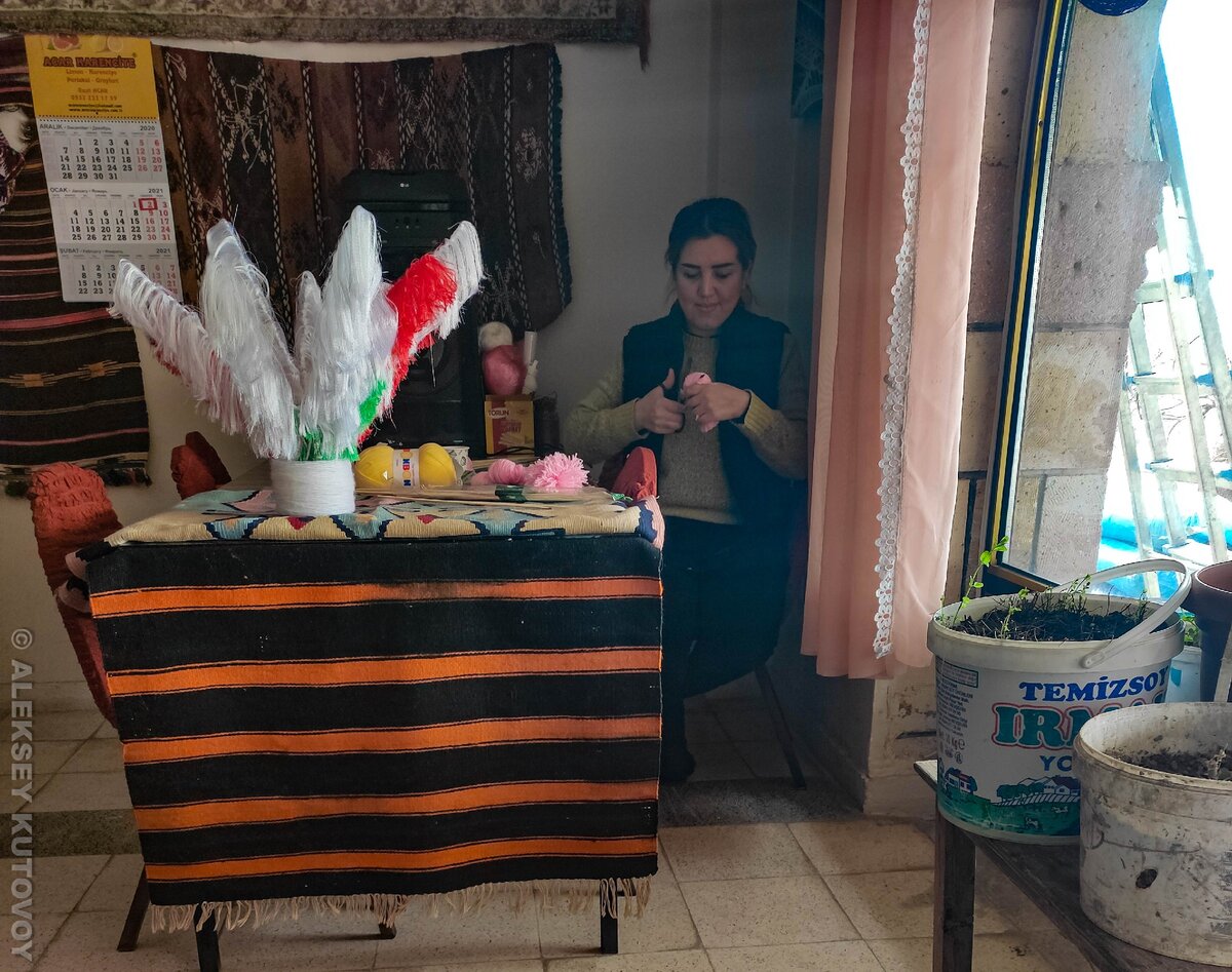 Хозяйка отеля Crazy Horse в Каппадокии