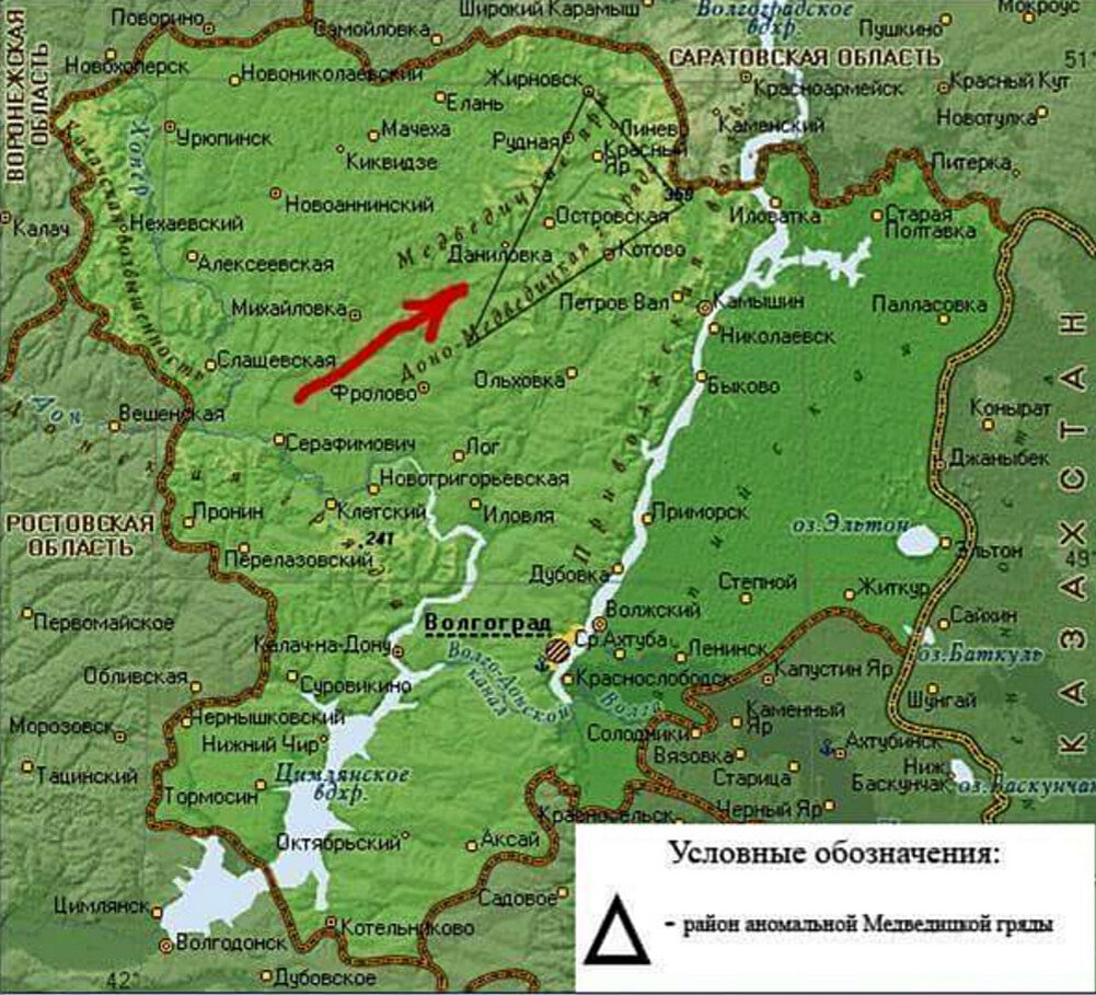 Карта поворино со спутника