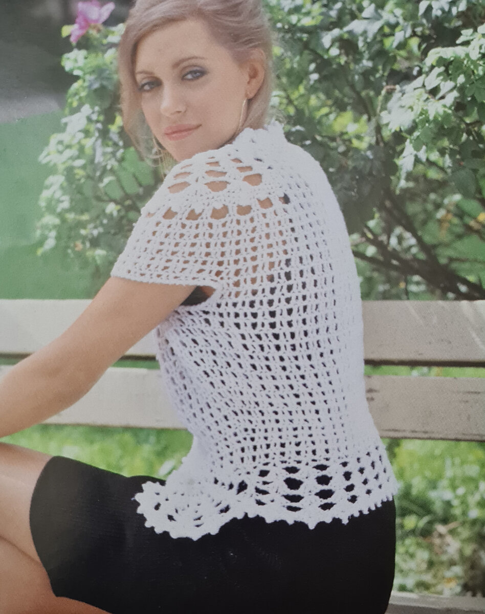 блуза на модели