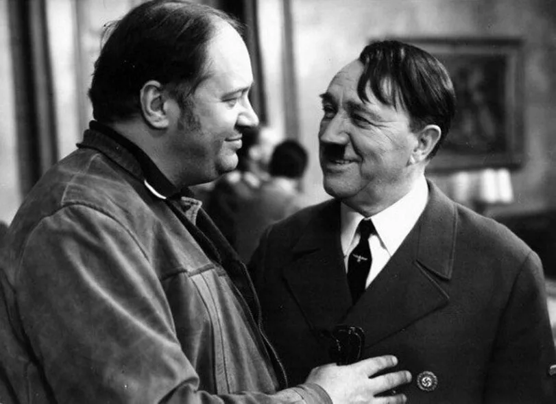 Режиссёр Юрий Озеров и Фриц Диц