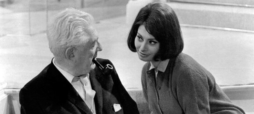 Анатолий Литвак и Софи Лорен