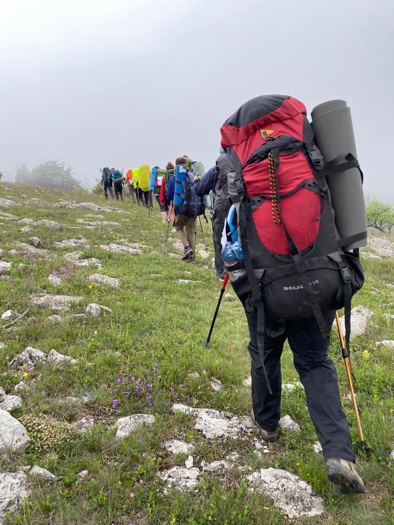 Быстро приходящий туман в Крыму в горах называют "обезьяной".