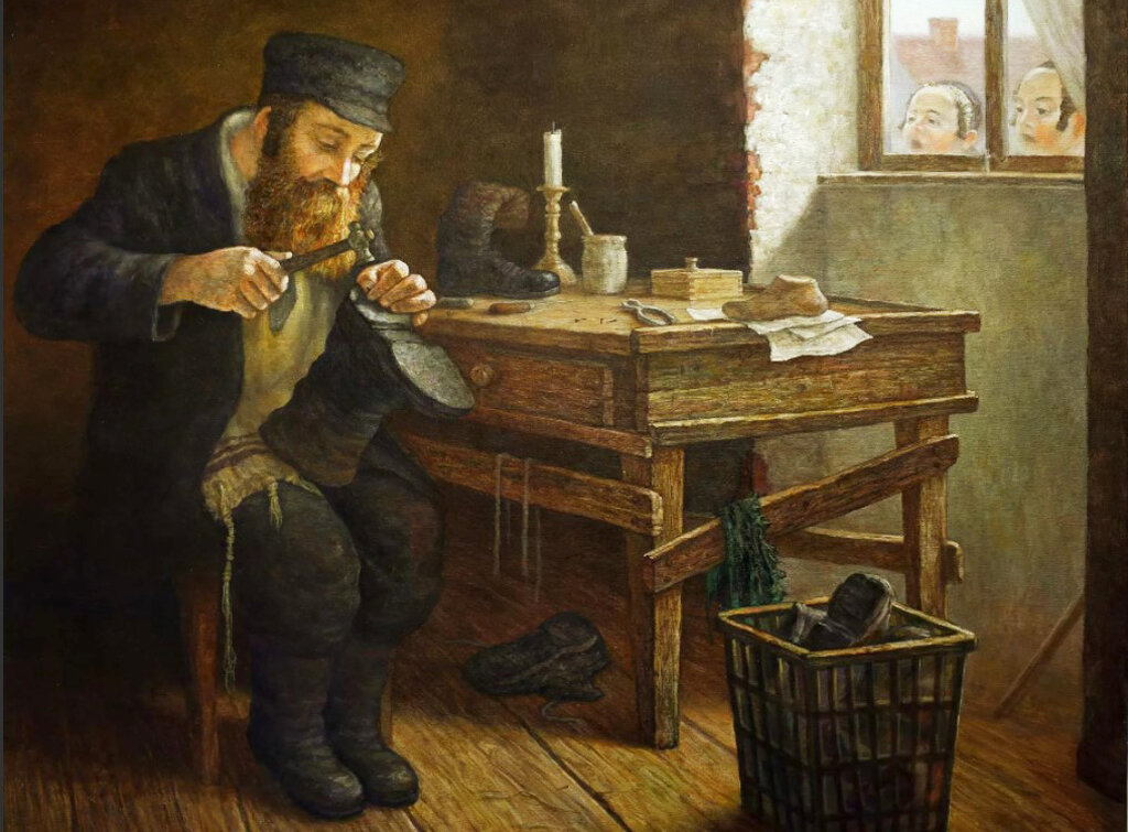 Борис Дубровский. Сапожник Шустер