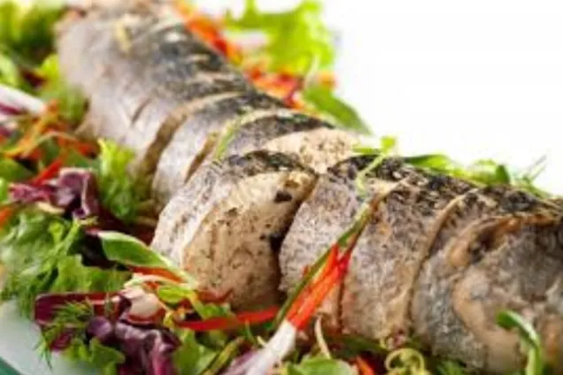 Фаршированная рыба в духовке 