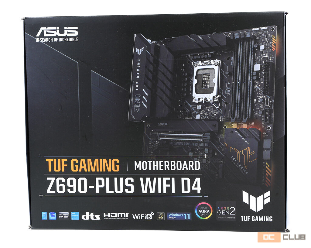 Tuf gaming z690 plus wifi d4