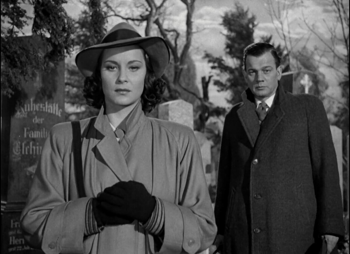 Кадр из фильма "Третий человек", 1949 г.