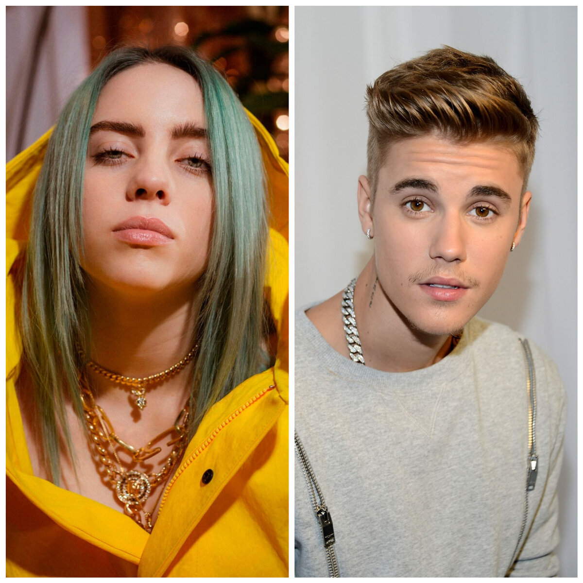 Билли Айлиш  была безумна влюблена в Джастина Бибера