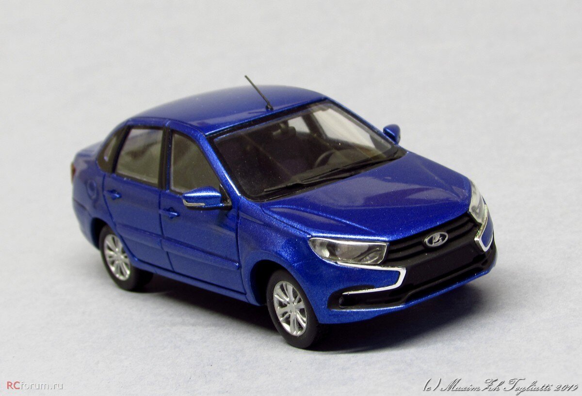 Автомобиль Lada Granta FL теперь и в масштабе 1:43. Кто ее выпустил и  столько она стоит | БЛОГ КОЛЛЕКЦИОНЕРА | Дзен