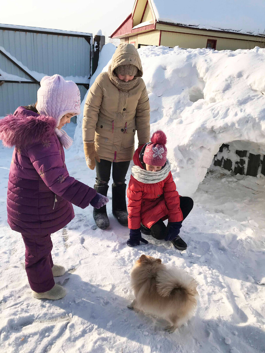 На загородном доме