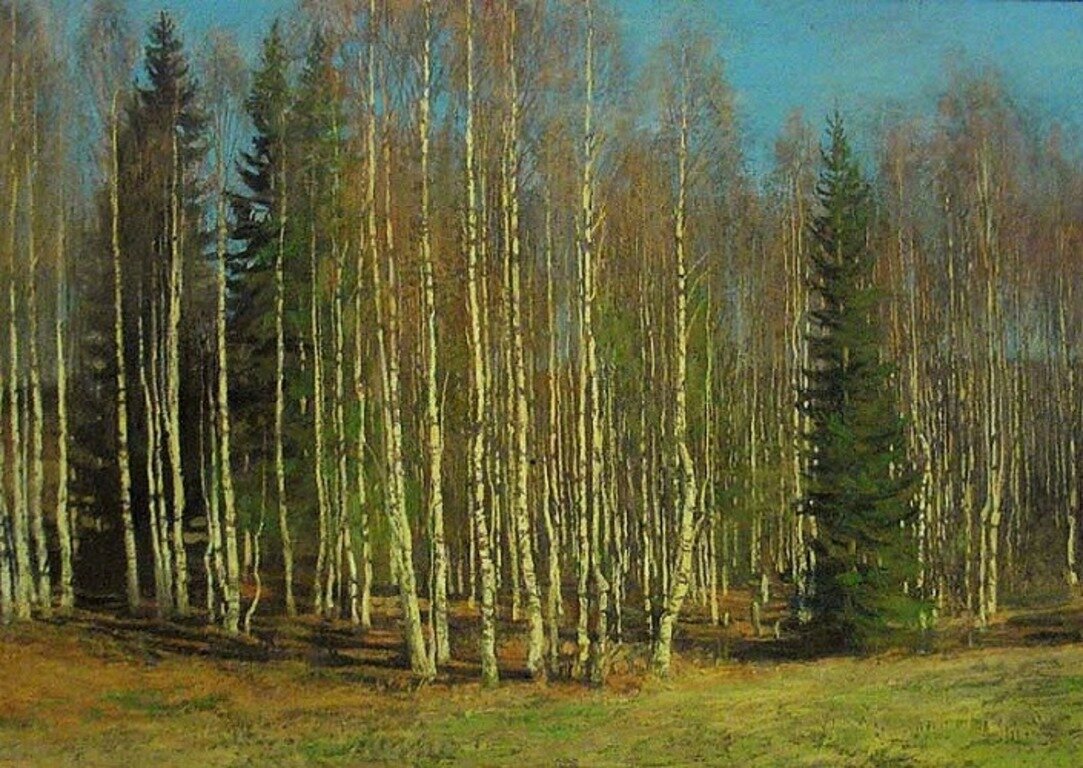 Коркодым В. Н., «Весна», холст, масло