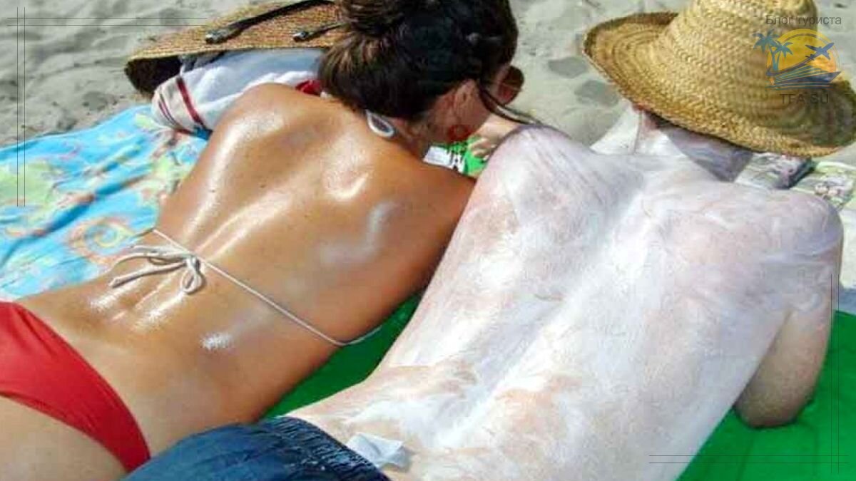 Не забываем мазаться кремом