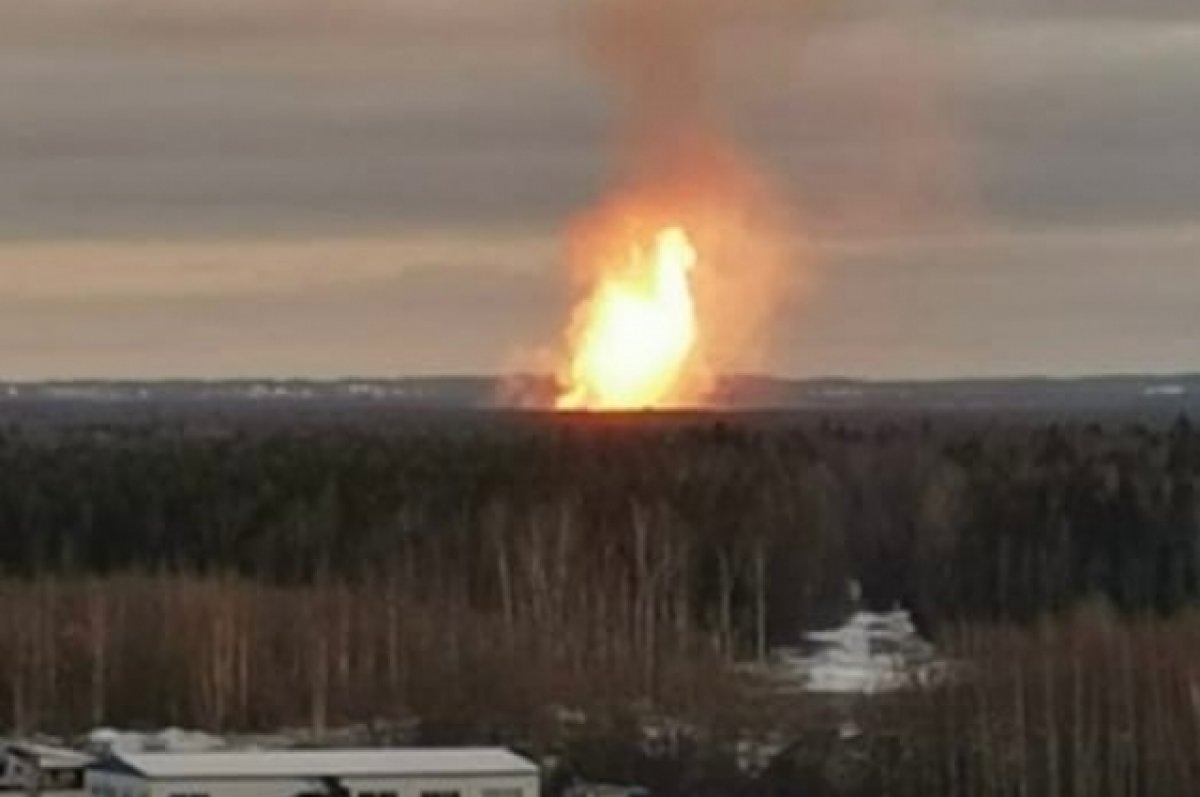    Авария на газопроводе под Петербургом не повлияла на теплоснабжение города