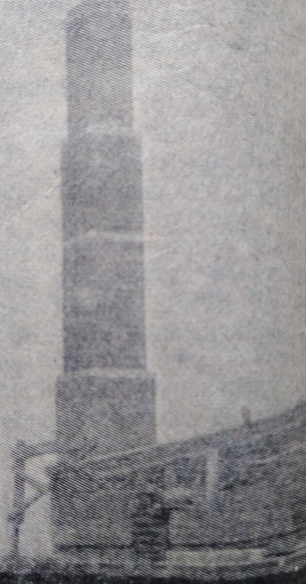 Труба строящейся бани