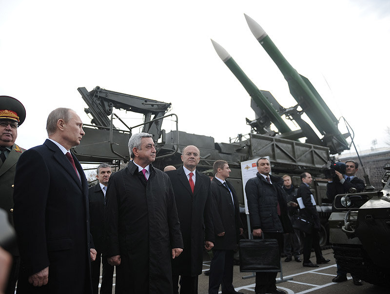 Владимир Путин в Гюмри. 2013 год. Фото с открытых источников. 