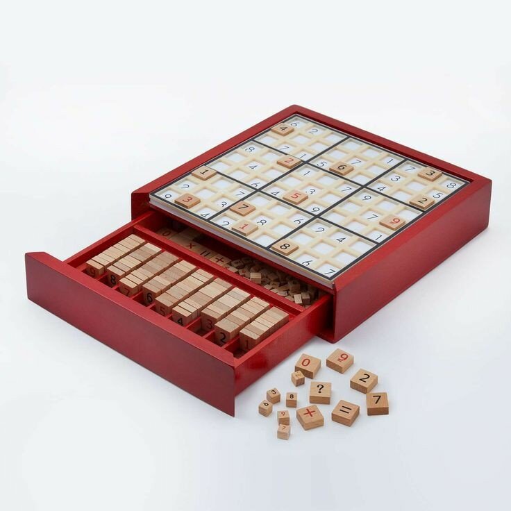 wooden sudoku