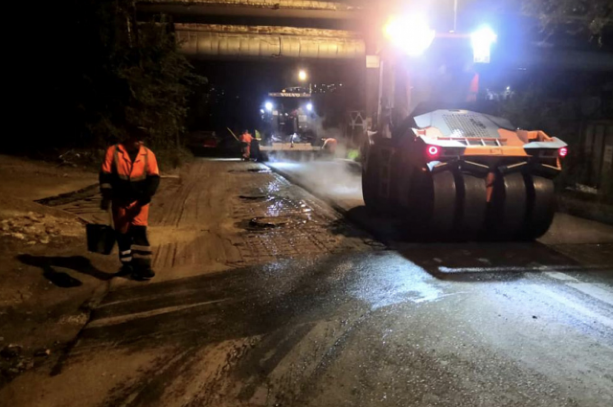    Почти 500 тонн асфальта: ремонт дорог во Владивостоке в самом разгаре