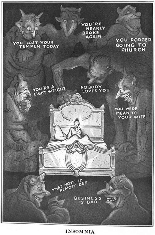 Инсомния по версии журнала Life. 1916 год