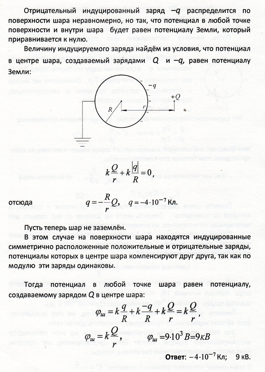 Занятие 52. Явление электростатической индукции | Основы физики сжато и  понятно | Дзен