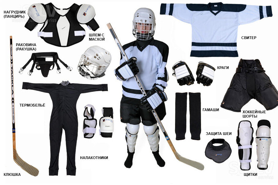 Комплект формы хоккеиста