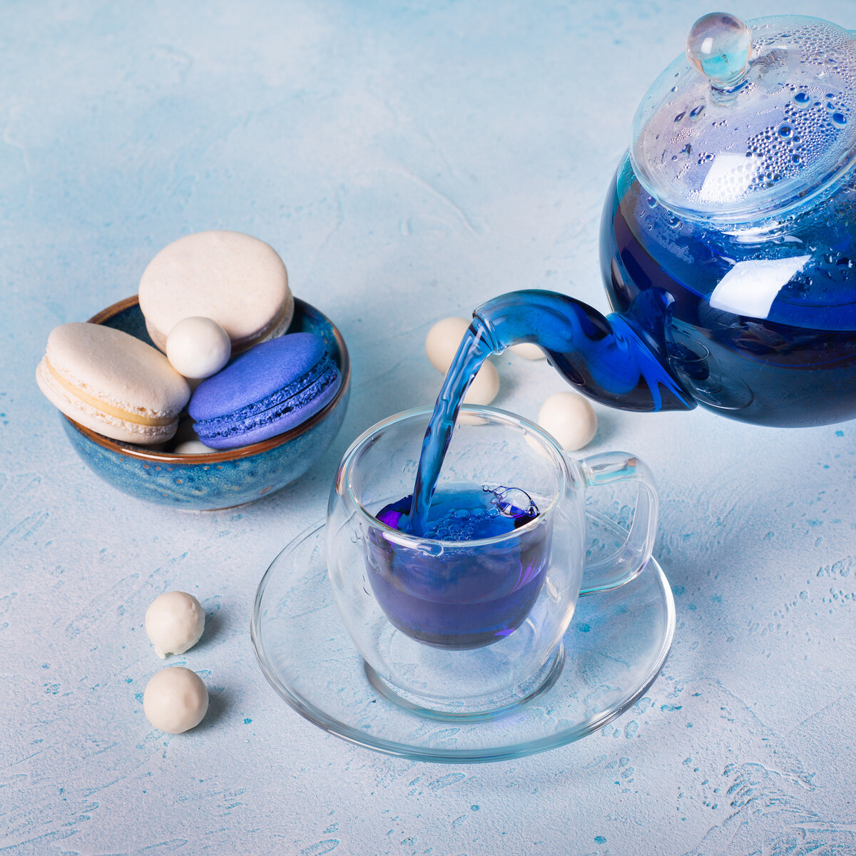 Тайский синий чай анчан