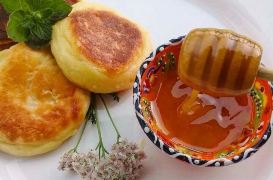 сырники из творога с медом