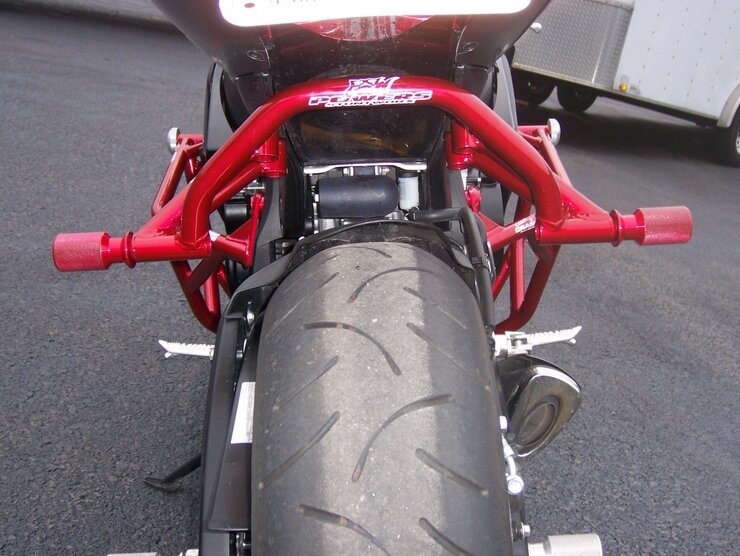 Стант байк Triumph 675