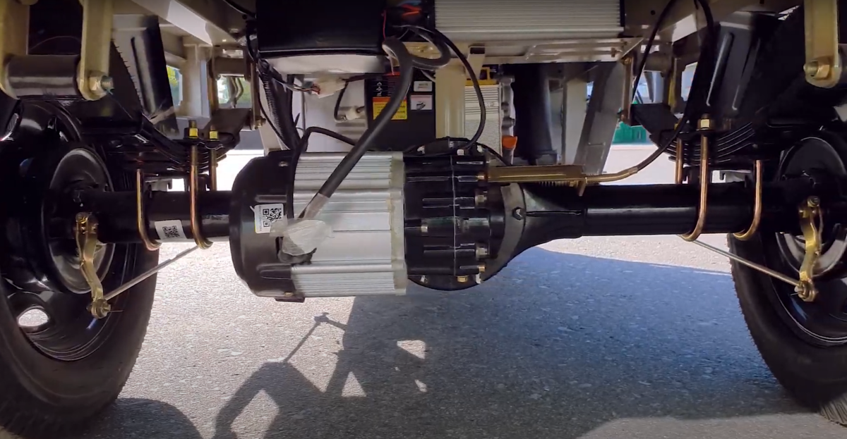 Грузовой электротрицикл rutrike гибрид 1500 60v1000w