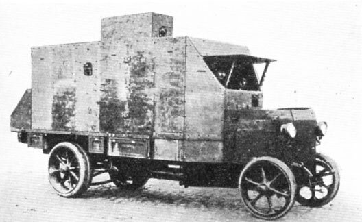 Behelfs-Panzerkraftwagen на шасси 3-х тонного грузовика, Бавария