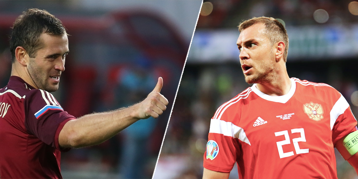 Александр Кержаков и Артем Дзюба ведут между собой заочную дуэль