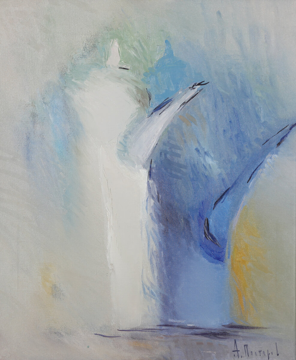 Пестерев Александр, Два чайника – 1 2002, холст, масло, 60х50.  Арт Холдинг Татьяны Никитиной