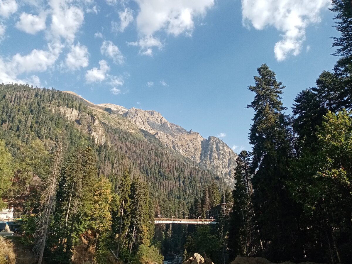 Вид с балкона номера